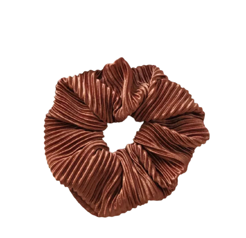 Crinkle Scrunchie - Chocolate