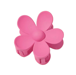 Bubblegum Pink Daisy Hair Claw - PRE ORDER